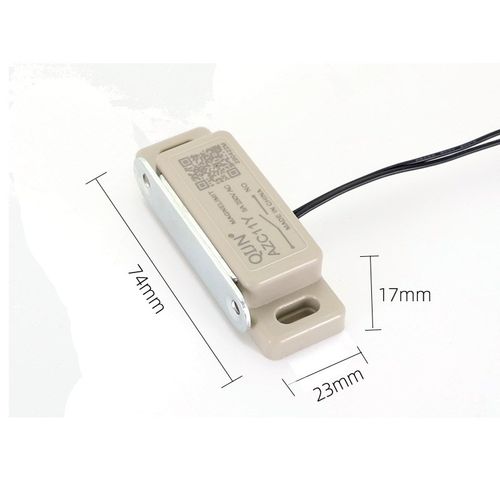 门磁开关 AZC11Y小型微动 磁性门F吸电路保护常开 电箱门限位开关