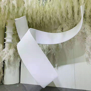 新款婚庆道具舞台吊顶装饰螺旋炫美自由弯曲波浪弧形百变曲线