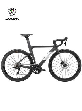 JAVA/佳沃FUOCO7120碳纤维公路车火6油压碟刹24速105竞赛套件