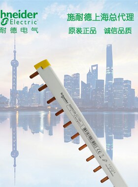 施耐德汇流排 1P单进单出汇流排12位 连接铜排 接线排A9XPH112