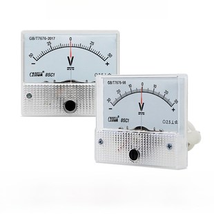 华伟仪表85C1正负电压表双向电压表1V2V3V5V10V15V20V30V50V等
