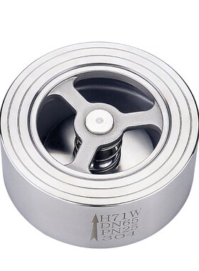 2205止回阀 2507316 对夹式止回阀 H71W-16V 双相钢