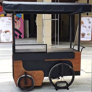 星巴咖啡车奶茶饮料促销冰水餐车活动节日摆设陈列展示柜夜市花车