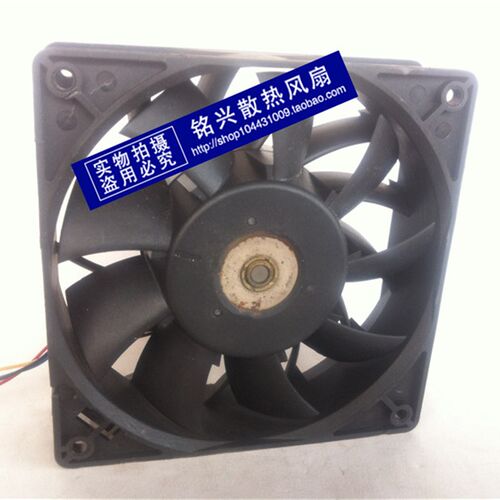 台达DELTA FFB1212EHE 12CM 12038 200CFM 12V 3A大风量散热风扇