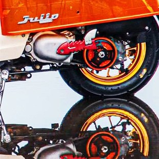 EVO 启动杆 DIO50 ZR50 福喜 BWS 打火棍 鱼形 摩托车改装