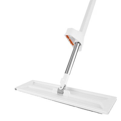 Household mop and bucket set FBlat mops with wringer mop pad