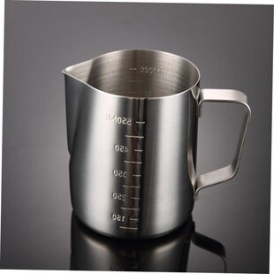 Art Pitcher Milk Staianless Jug Latte Frothing Coffee Steel