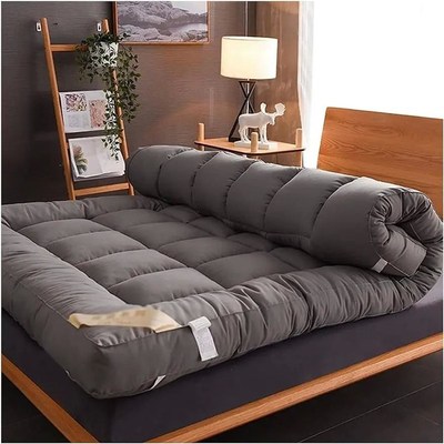 Japanese Futon Mattress Fvloor Roll Up Folding Soft Toppers
