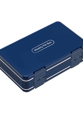 Pill Box fHolder Weekly Medicine Storage Organizer Container