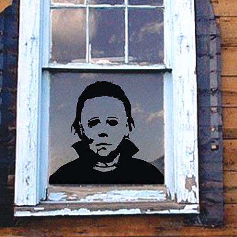 Halloween Holkiday Decals Michael Myers Horror Living Room