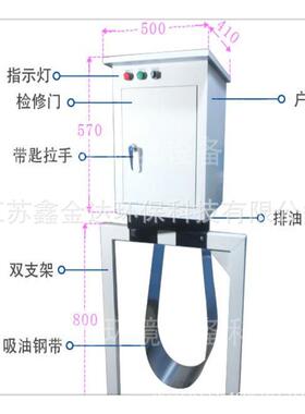 工业刮油机 撇油机 油水分离机 浮油回收机 工业吸油装置 除油机