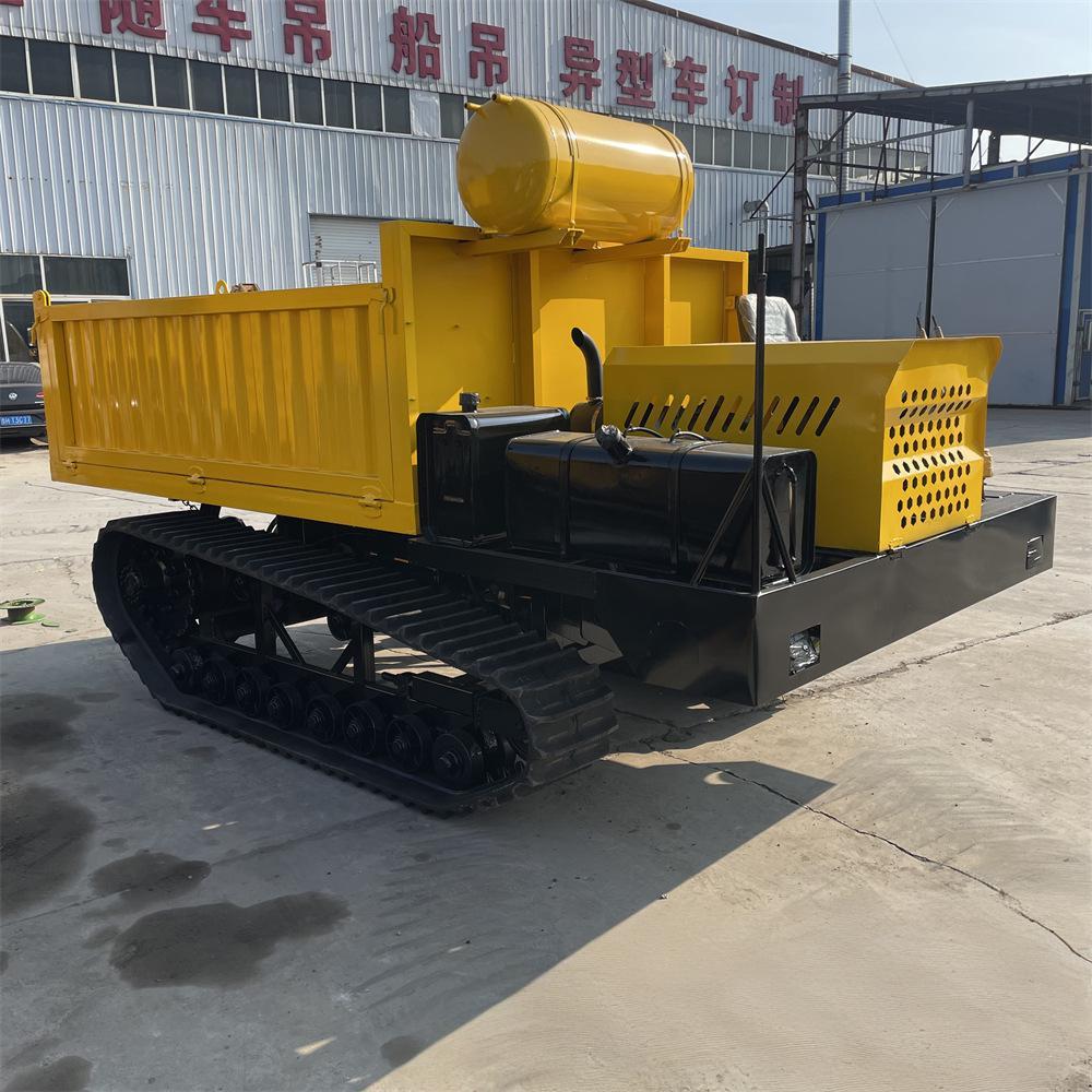 履带运输车全地形爬山王农用山地果园爬坡自卸车高效载货搬运车