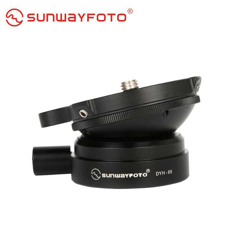 SUNWAYFOTO DYH-66i大中画幅云台三脚架相机水平调节台全景底座