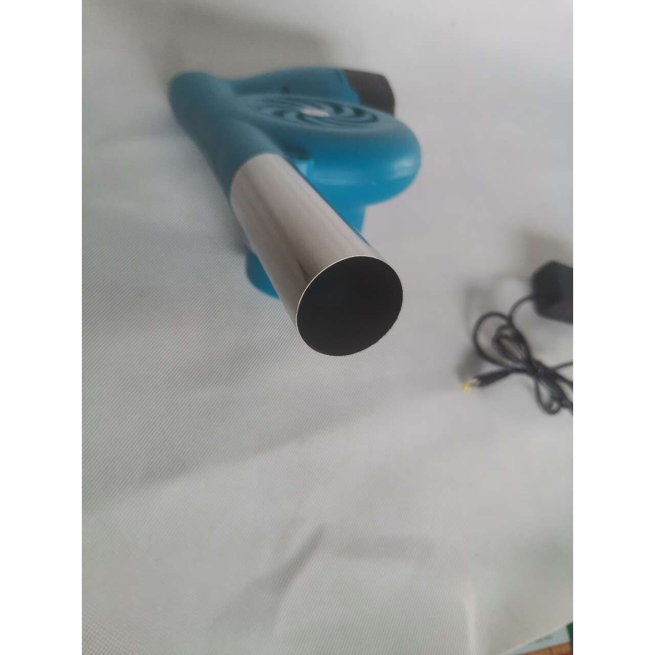 可替手烧烤风机鼓风风机手持助燃代替锂电风机野外鼓风机手摇家用