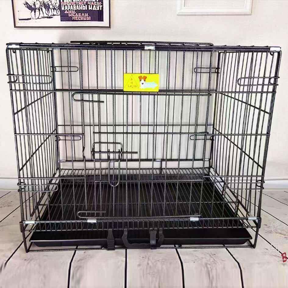 狗笼中型犬厕所加粗宠物笼内便携带折bdATYvld室叠小小兔笼鸡笼猫