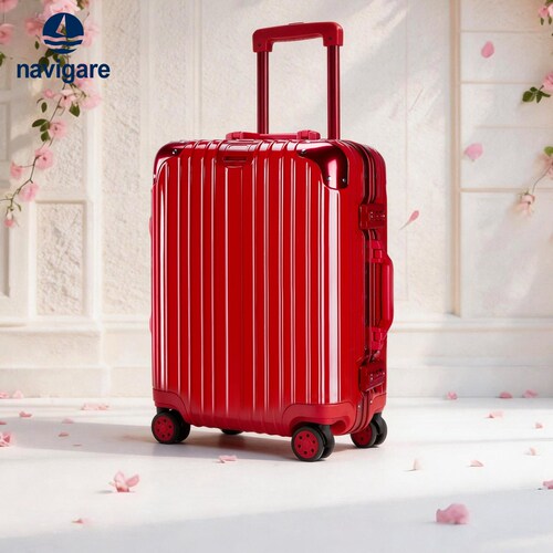 【陪嫁箱红色】新娘嫁妆箱旅行箱