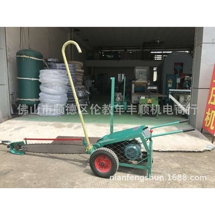 电动断木锯电链锯木工断木机锯片 多功能木工电锯 圆木自动断木机