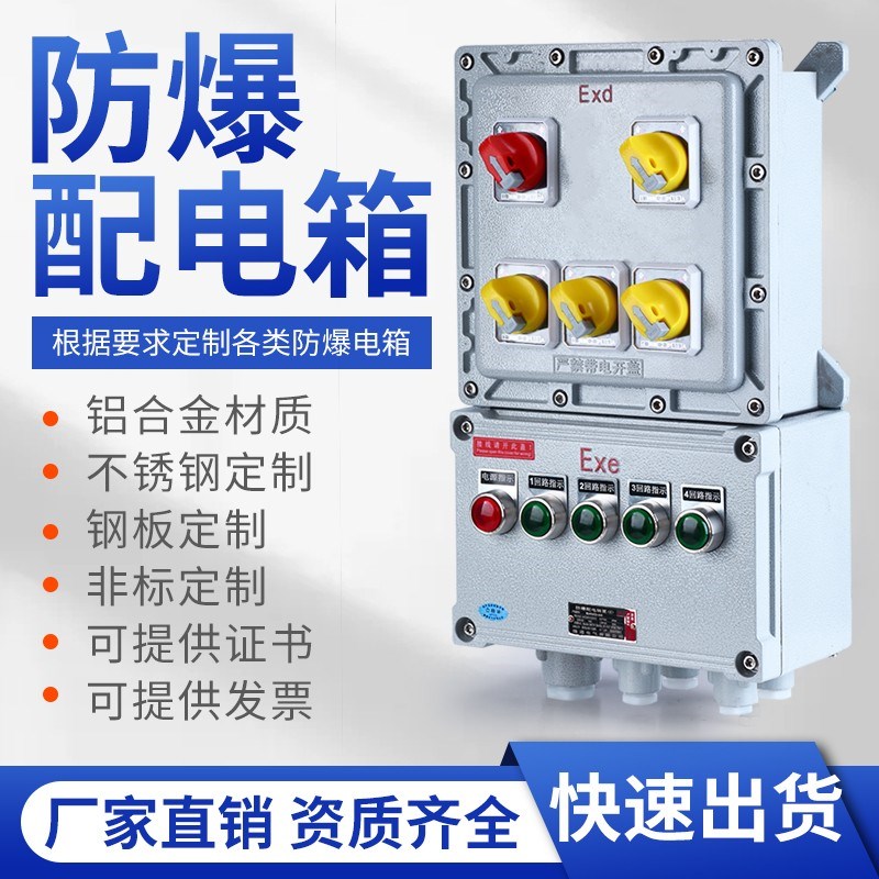 防爆配电箱照明检修插座s箱触摸屏配电控制箱变频开关仪表箱定制