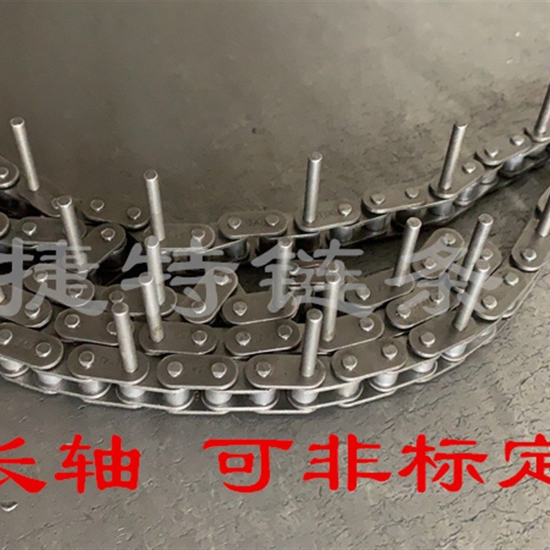 非标链条定制常规滚子链条板式链条不锈钢链条链轮加长销链条定制