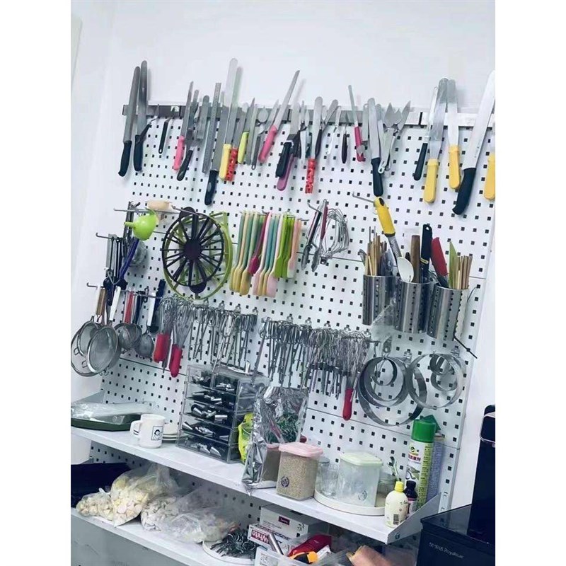 烘焙工具挂板架方孔板多功能洞洞板挂钩工具墙货架展示架置物架