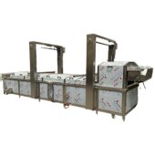 商用果蝇漂烫机 黑水虻加工流水线 甄选全自动蝇蛆加工设备 连续式