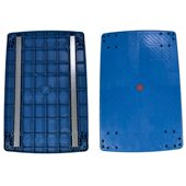 甄选车板面配件加长加厚手推车平板车拉货车推货车小拖车塑料面板