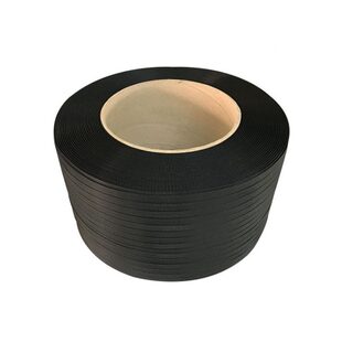 甄选防静电打包带黑色IC芯片托盘捆扎带全自动pp打包带塑料导电带