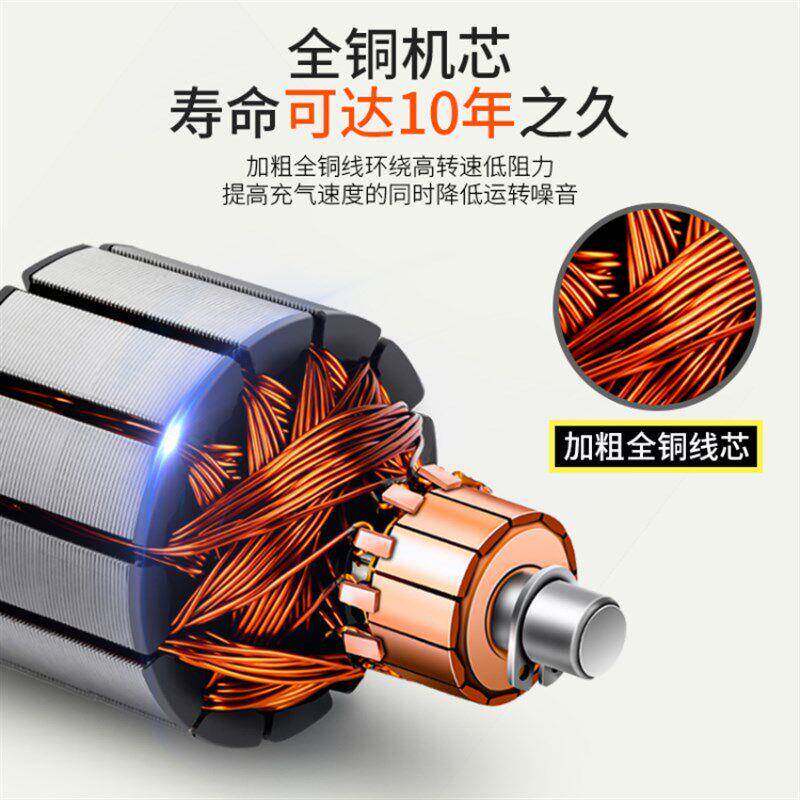 车载充泵气高压汽LBLcClsB车打气泵缸小轿车小型便携式轿用车电动