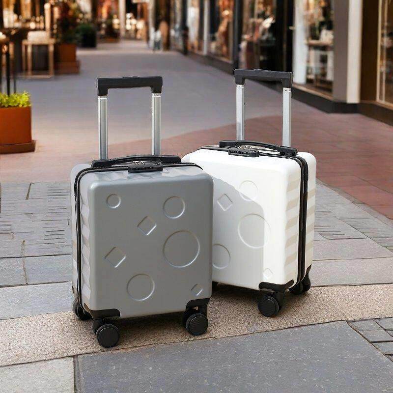 静音寸旅箱登机箱新款小型迷行行李可爱儿童饼你干拉KIP杆密码箱