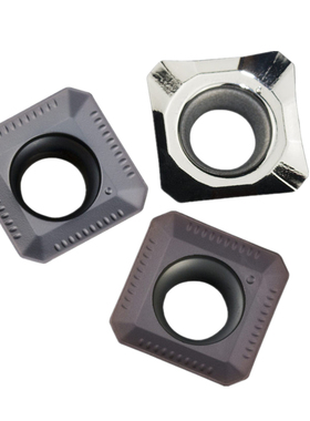 台湾数控四方铣刀片SEKT/HT1204AFTN不锈钢KM铣刀盘耐磨铣床刀片