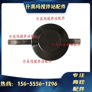 胶圈蝶阀配件 蝶阀六角轴套 WAM威埃姆气动粉料蝶阀 黑色铸铁阀板