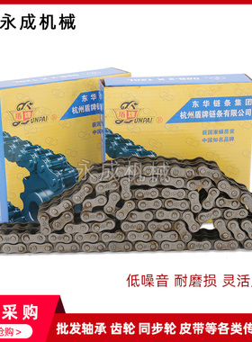 杭州盾牌链条10A-2 5分双排链条 96节 节距15.875 1.524米/条