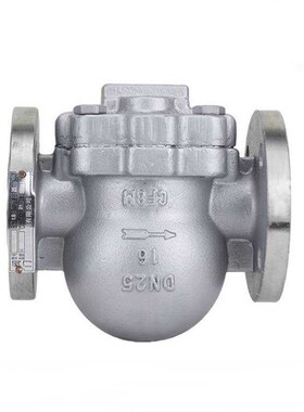 FT44H-16P不锈钢杠杆浮球式蒸汽疏水阀FT14H铸钢螺纹式疏水器DN25