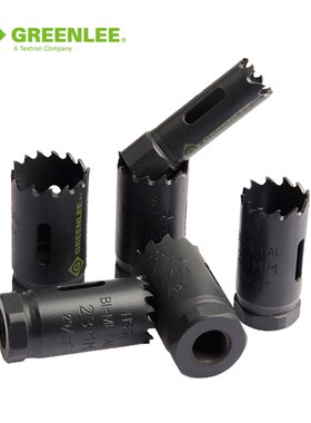 格林利GREENLEE双金属开孔器木工扩孔器不锈钢木材取芯钻头开口锯