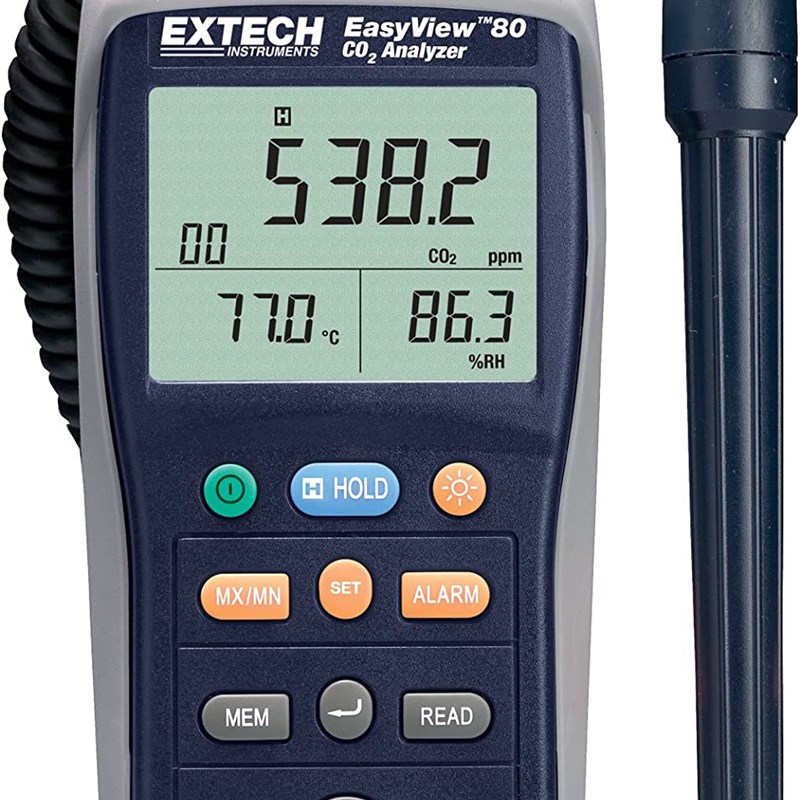 Extech EA80 简易视图室内空气质量计量器/数据记录器