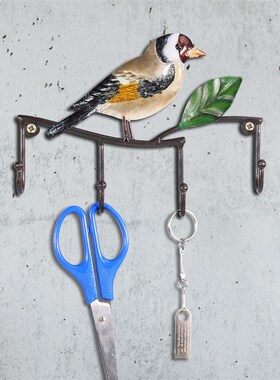 TOOARTS黑头鸟餐巾纸架工艺品摆件创意家居摆件装饰工艺品