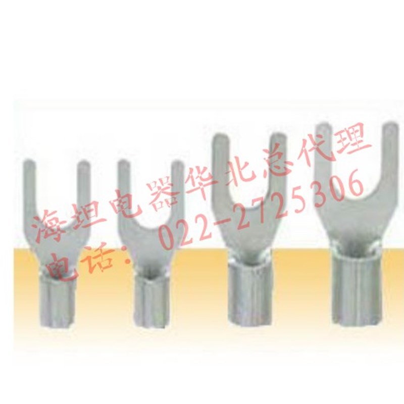 SNB8-5 叉形裸端子 紫铜焊口端子 UT10-5端头 铜鼻子端头线耳