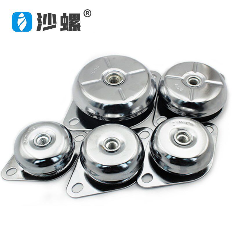 柴油机发电机组零部件碗型减震垫空压机橡胶隔震器静音机组防震器