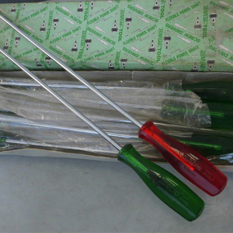 古董级进口老货SUNFLAG日本新龟螺丝刀十字一字加长杆螺丝批起子