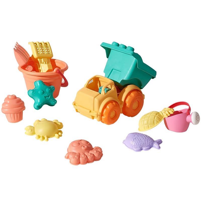 儿童沙滩玩具套装玩沙子挖沙工具铲子男女孩宝宝大号收纳海边玩具