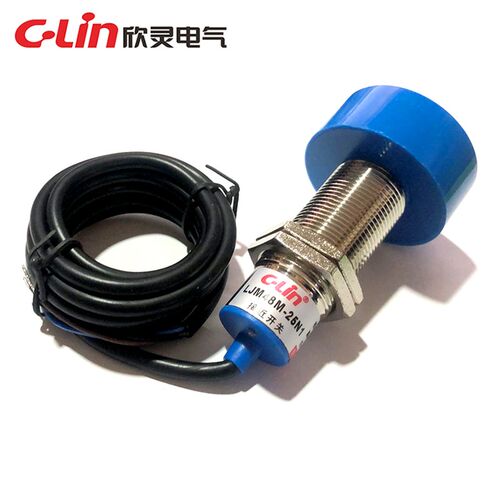 欣灵电感式接近开关 LJM48M-25N1 直流三线NPN常开