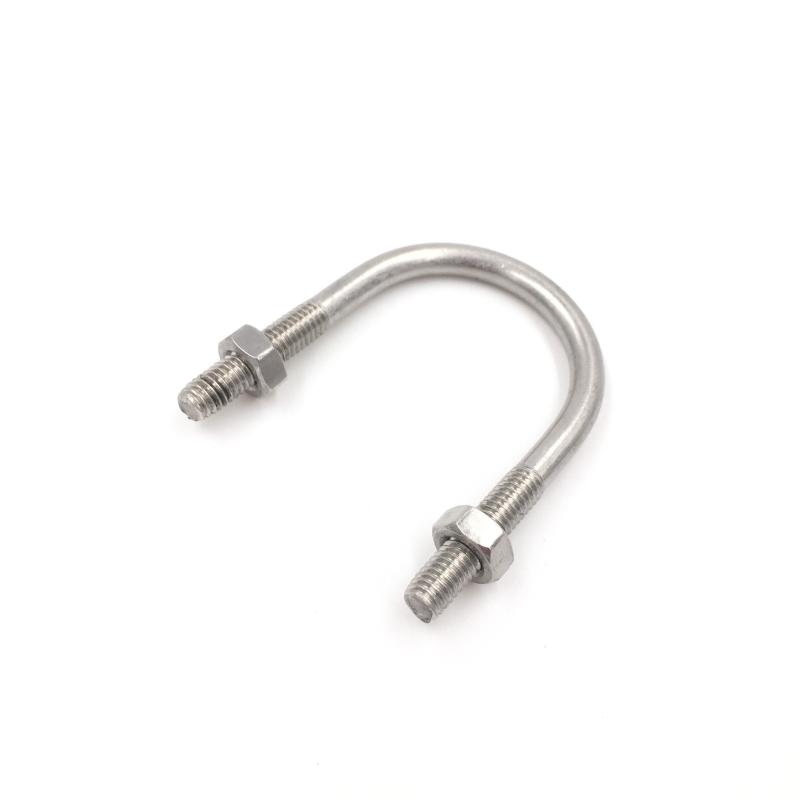 镀锌管U型卡码 U型码 U型卡箍 U型管卡水管码支架U型螺丝 U型卡