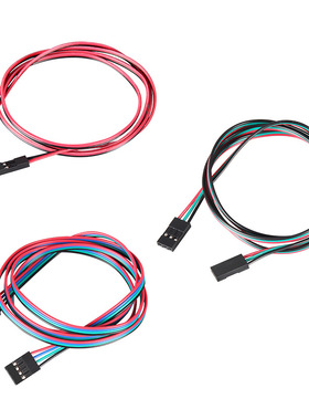 高品质3D打印机 70cm 2/3pin母对母 电缆跳线 杜邦线 量大从优