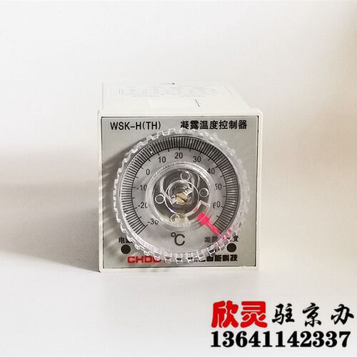 凝露温度控制器 温湿度控制器 加温除湿控制器WSK-H(TH)2路