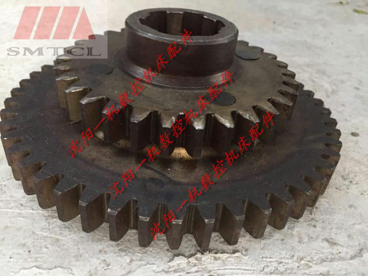 上海安徽蚌埠X5042立铣齿轮原厂配套双联齿轮Z49/Z31 M3.35/M4