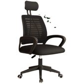 甄选公椅舒适久坐家用电脑椅扶手宿舍学生网布升降转椅靠老板椅久