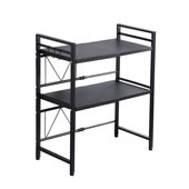 甄选微波炉架可伸缩厨房置物架台面多层架子灶台烤箱电饭锅整理收