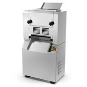 甄选乐创商用不锈钢压面机食堂饭店电动揉面压皮机面馆餐厅压饺子