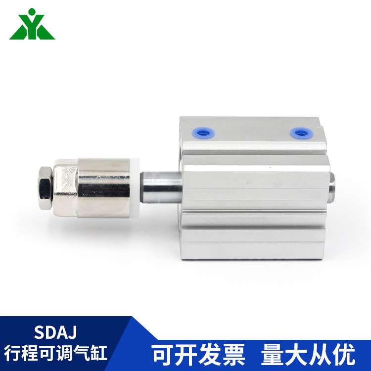 SDAJS80樱美牌SDAJ80x20x30x50x75x100-20-30-50-S-B可调行程气缸