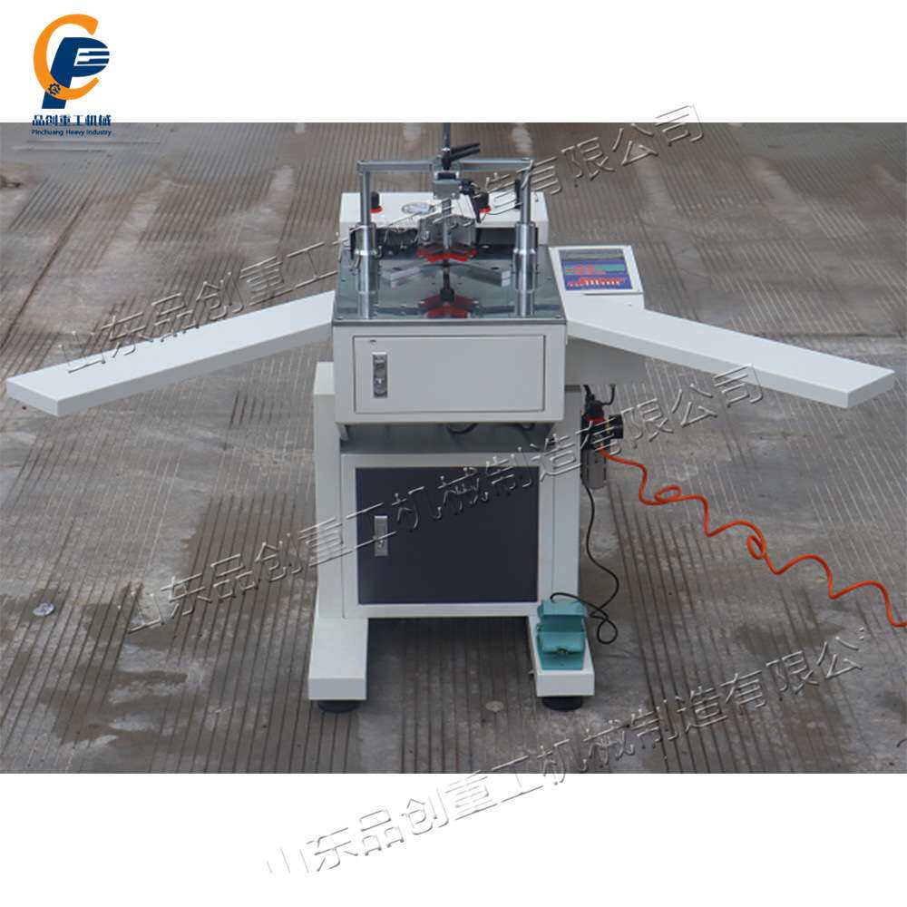 油画无框画镜框压角机 十字绣相框镜框拼角机 数控智能钉角机